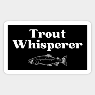 Trout Whisperer Sticker